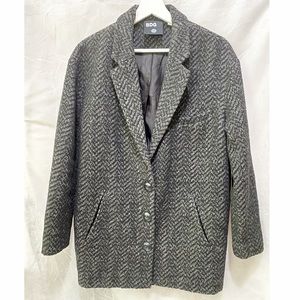 BDG Boyfriend Herringbone Coats Size S/P EUC